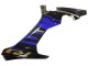 2015-2019 Yamaha YZF R1 Motorcycle Fairings - Blue Gold Black Canada Websites