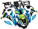 2015-2019 Yamaha YZF R1 Motorcycle Fairings - Blue Green Black Shark Canada Websites