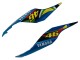 2015-2019 Yamaha YZF R1 Motorcycle Fairings - Blue Green Black Shark Canada Websites