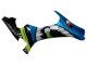 2015-2019 Yamaha YZF R1 Motorcycle Fairings - Blue Green Black Shark Canada Websites