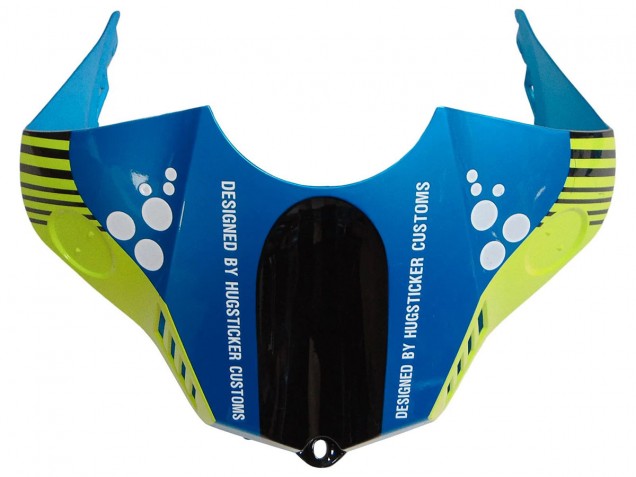 2015-2019 Yamaha YZF R1 Motorcycle Fairings - Blue Green Black Shark Canada Websites