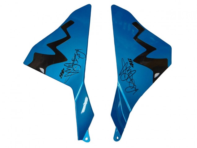 2015-2019 Yamaha YZF R1 Motorcycle Fairings - Blue Green Black Shark Canada Websites