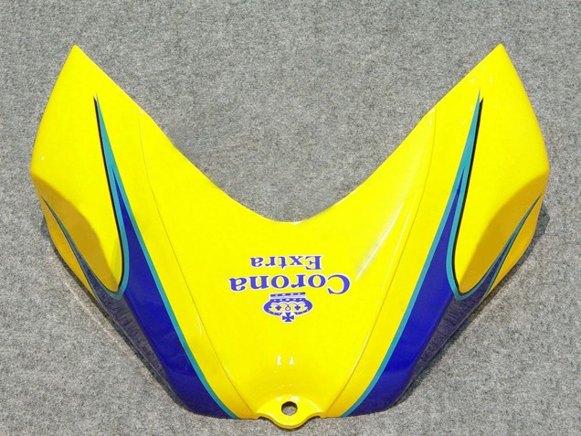 2006-2007 Suzuki GSXR 600/750 Motorcycle Fairings - White Blue Yellow Corona Alstare Canada Websites