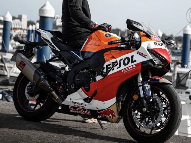 2017-2023 Honda CBR1000RR Motorcycle Fairings - Orange White Red Glossy Black Repsol Red Bull Canada Websites