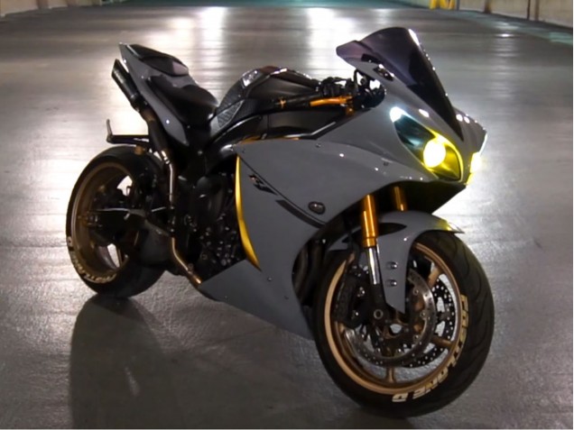 2007-2008 Yamaha YZF R1 Motorcycle Fairings - Nardo Grey Canada Websites