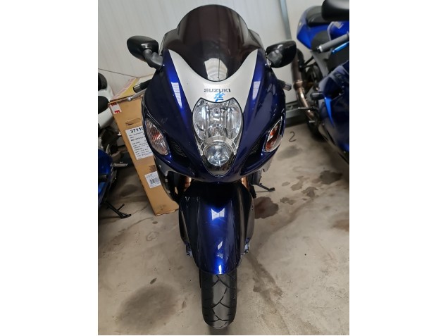 1996-2007 Suzuki GSXR 1300 Hayabusa Motorcycle Fairings - Blue White Canada Websites
