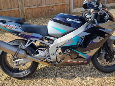 2002-2003 Kawasaki Ninja ZX9R Motorcycle Fairings - Blue Silver Canada Websites