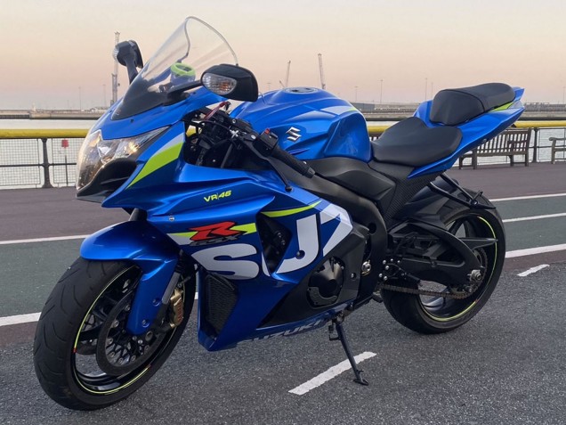 2009-2016 Suzuki GSXR 1000 Motorcycle Fairings - Blue Green White Canada Websites