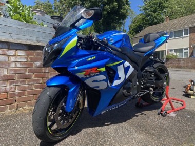 2009-2016 Suzuki GSXR 1000 Motorcycle Fairings - Blue Green White Canada Websites