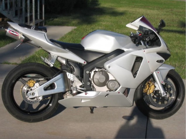 2003-2004 Honda CBR600RR Motorcycle Fairings - Silver Canada Websites