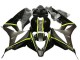 2007-2008 Honda CBR600RR Motorcycle Fairings - Glossy Black High Viz Yellow Canada Websites