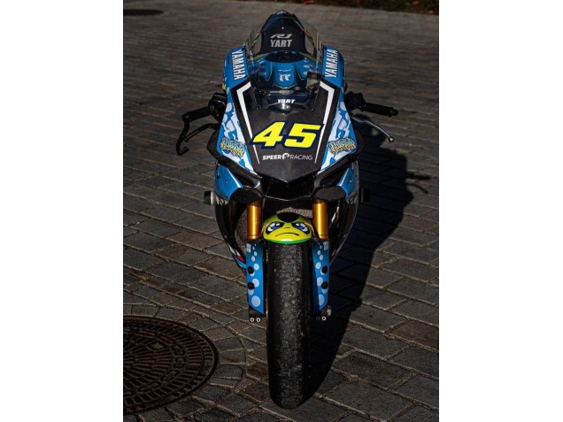 2015-2019 Yamaha YZF R1 Motorcycle Fairings - Blue Yellow Shark Canada Websites