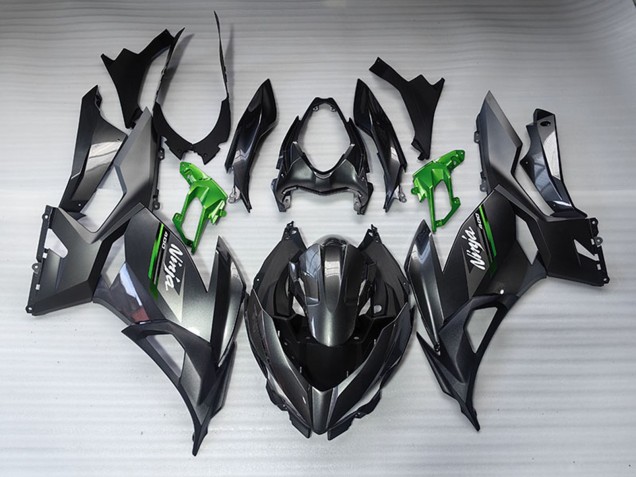 2018-2024 Kawasaki EX400 Motorcycle Fairings - Glossy Black Matte Black Green White Canada Websites
