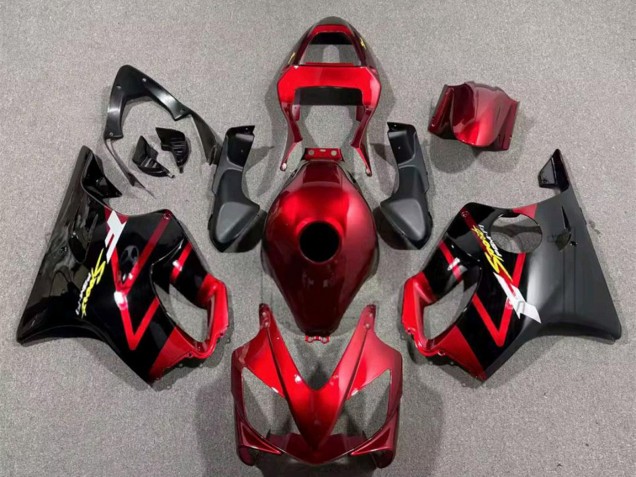 2001-2003 Honda CBR600 F4i Motorcycle Fairings - Candy Red Black Canada Websites