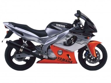 1996-2007 Yamaha YZF600R Thundercat Motorcycle Fairings - Grey Orange Black Canada Websites
