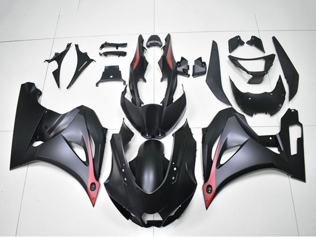 2017-2024 Suzuki GSXR 1000 Motorcycle Fairings - Matte Black Red Canada Websites