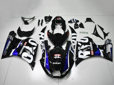 2017-2024 Suzuki GSXR 1000 Motorcycle Fairings - Black White Blue Motul Canada Websites