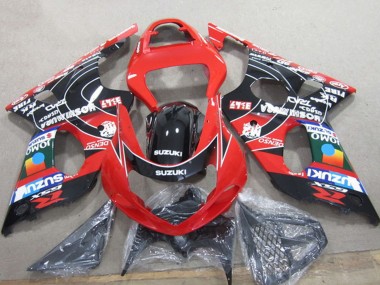 2000-2002 Suzuki GSXR 1000 Motorcycle Fairings - Red Black Blue DENSO Canada Websites