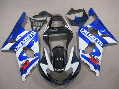 2000-2002 Suzuki GSXR 1000 Motorcycle Fairings - Blue White Black Red Canada Websites
