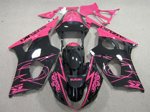 2003-2004 Suzuki GSXR 1000 Motorcycle Fairings - Pink Black Canada Websites