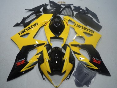 2005-2006 Suzuki GSXR 1000 Motorcycle Fairing - Yellow Glossy Black Canada Websites