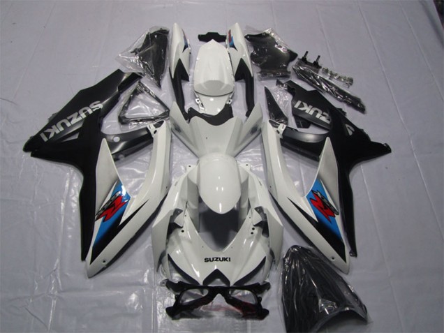 2007-2008 Suzuki GSXR 1000 Motorcycle Fairing Kits - White Blue Black Red Canada Websites