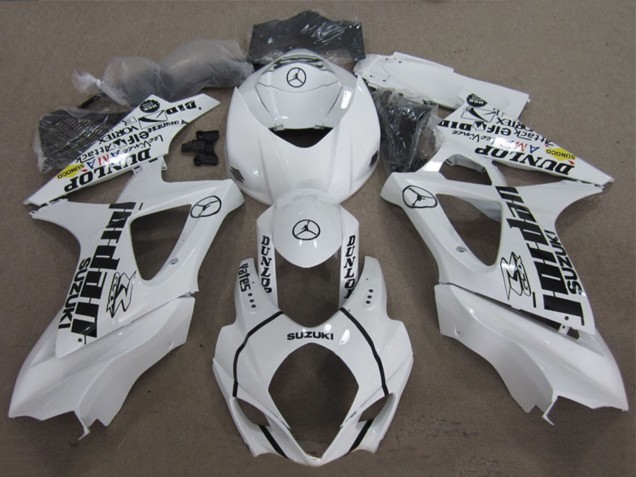 2007-2008 Suzuki GSXR 1000 Motorcycle Fairings - White Black Jordan Canada Websites