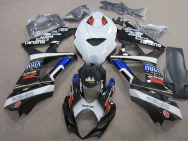 2007-2008 Suzuki GSXR 1000 Motorcycle Fairings - White Blue Red Black Canada Websites