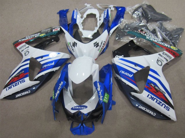 2009-2016 Suzuki GSXR 1000 Motorcycle Fairings - White Blue Red Samsung Canada Websites
