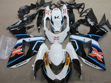 2009-2016 Suzuki GSXR 1000 Motorcycle Fairings - White Blue Yellow Black Brux Dark Dog Canada Websites
