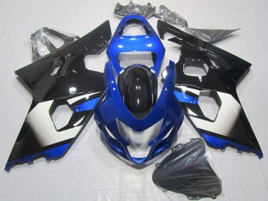 2004-2005 Suzuki GSXR 600 Motorcycle Fairings - Blue White Black Canada Websites