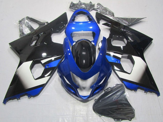 2004-2005 Suzuki GSXR 600 Motorcycle Fairings - Blue White Black Canada Websites