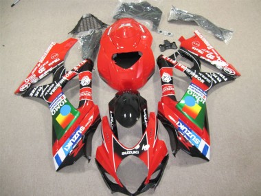 2004-2005 Suzuki GSXR 600 Motorcycle Fairings - Red Blue Green Black JOMO Canada Websites