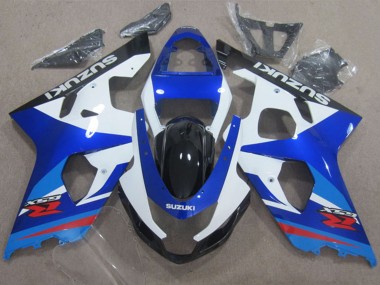 2004-2005 Suzuki GSXR 600 Motorcycle Fairings - White Blue Red Canada Websites