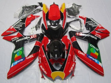 2008-2010 Suzuki GSXR 600 Motorcycle Fairings - Red Orange Blue Green Black JOMO Canada Websites