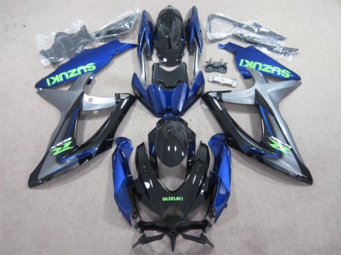 2008-2010 Suzuki GSXR 600 Motorcycle Fairings - Blue Silver Glossy Black Green Canada Websites