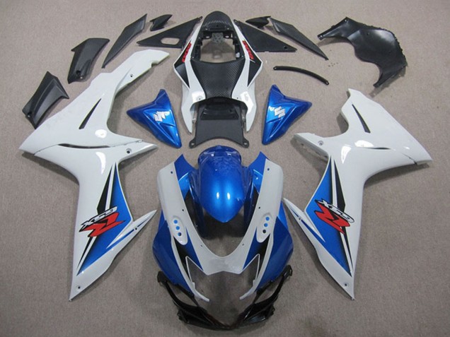 2011-2024 Suzuki GSXR 600 Motorcycle Fairings - White Blue Black Red Canada Websites