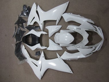 2011-2024 Suzuki GSXR 600 Motorcycle Fairings - White Canada Websites