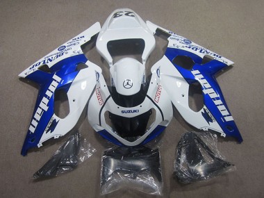 2001-2003 Suzuki GSXR 750 Motorcycle Fairings - White Blue Motul Jordan Canada Websites