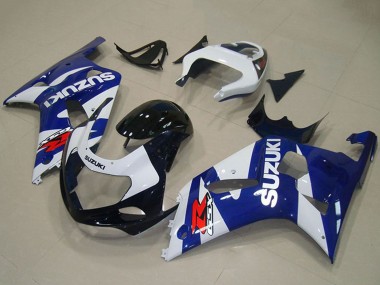2001-2003 Suzuki GSXR 750 Motorcycle Fairings - Blue White Canada Websites