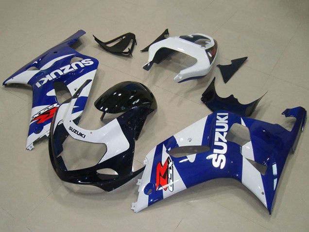 2001-2003 Suzuki GSXR 750 Motorcycle Fairings - Blue White Canada Websites