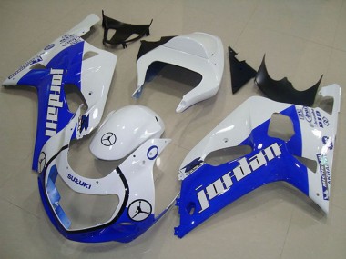 2001-2003 Suzuki GSXR 750 Motorcycle Fairings - White Blue Jordan Canada Websites