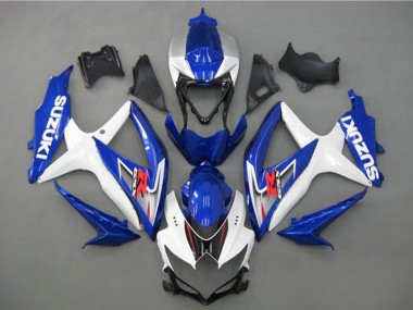 2008-2010 Suzuki GSXR 750 Motorcycle Fairing - White Silver Blue Black Canada Websites