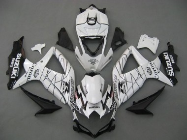2008-2010 Suzuki GSXR 750 Motorcycle Fairings - White Black Corona Extra Alstare Canada Websites