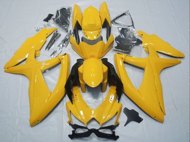 2008-2010 Suzuki GSXR 750 Motorcycle Fairings - Yellow Canada Websites