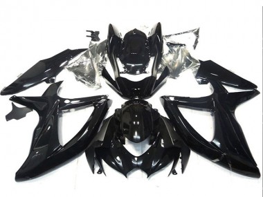 2008-2010 Suzuki GSXR 750 Motorcycle Fairings - Glossy Black Canada Websites