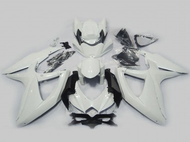2008-2010 Suzuki GSXR 750 Motorcycle Fairings - Pearl White Canada Websites