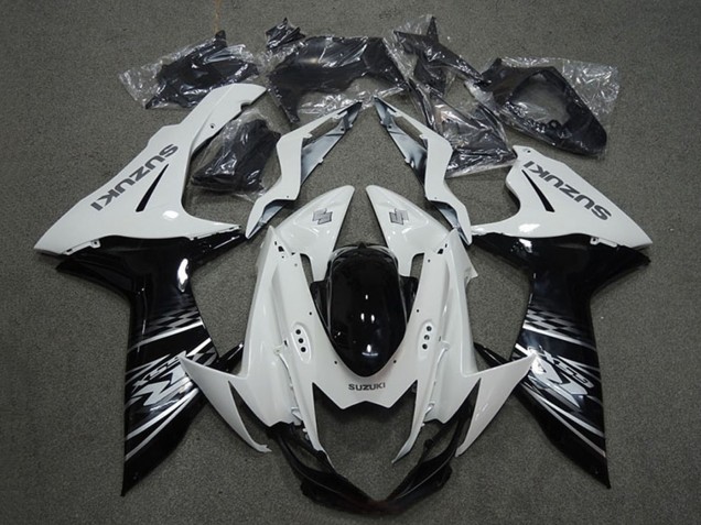 2011-2024 Suzuki GSXR 750 Motorcycle Fairings - White Black Canada Websites