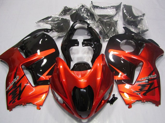 1996-2007 Suzuki GSXR 1300 Hayabusa Motorcycle Fairings - Orange Black Canada Websites