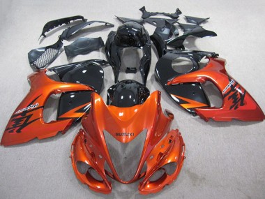2008-2020 Suzuki GSXR 1300 Hayabusa Motorcycle Fairings - Orange Black Canada Websites
